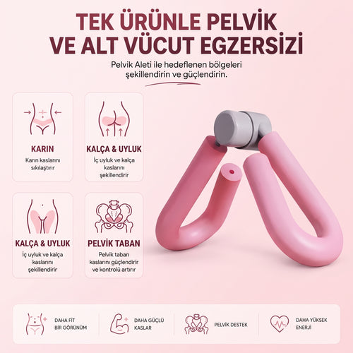Pilates Pelvik Egzersiz Aleti | İç Bacak ve Kalça Çalıştırıcı