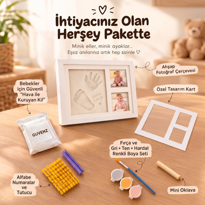 Guvenz İlk İzler Seti – Kil Kalıp & Çerçeve