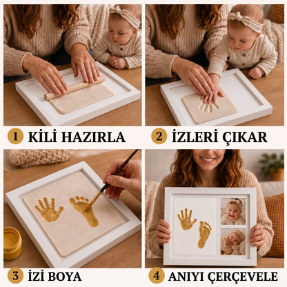 Guvenz İlk İzler Seti – Kil Kalıp & Çerçeve